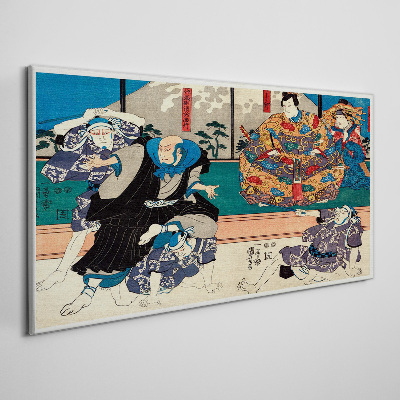 Foto op canvas Traditioneel Japans podium