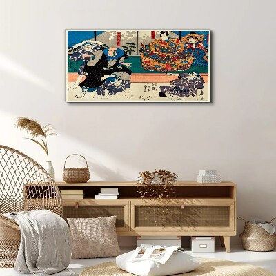 Foto op canvas Traditioneel Japans podium