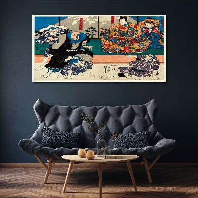 Foto op canvas Traditioneel Japans podium