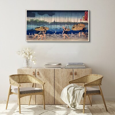 Foto op canvas Traditioneel Japans landschap