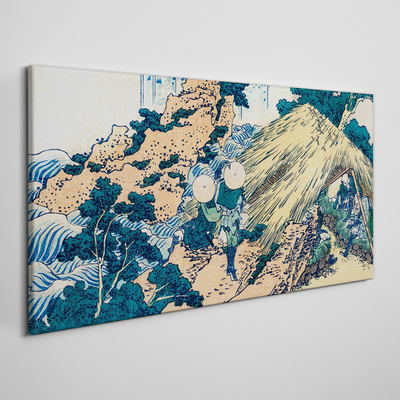 Foto op canvas Japans plattelandsgezicht