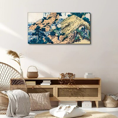 Foto op canvas Japans plattelandsgezicht