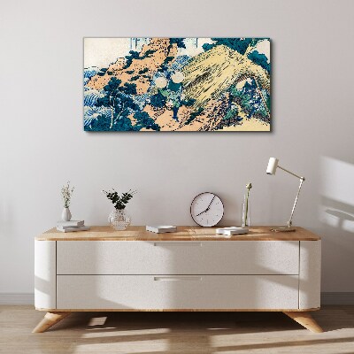 Foto op canvas Japans plattelandsgezicht