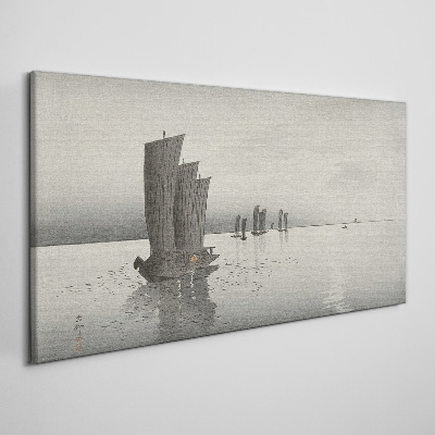 Foto op canvas Een rustige reis over het water