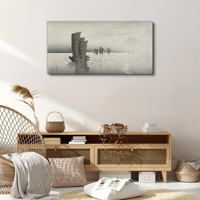 Foto op canvas Een rustige reis over het water
