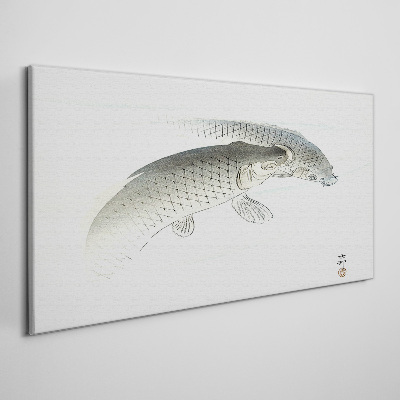 Foto op canvas Vis danst in het kalme water