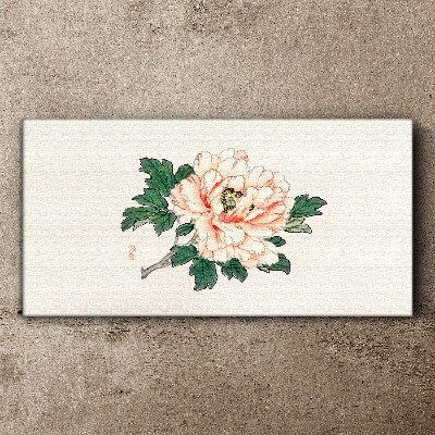 Foto op canvas Bloemenschoonheid in delicate tinten