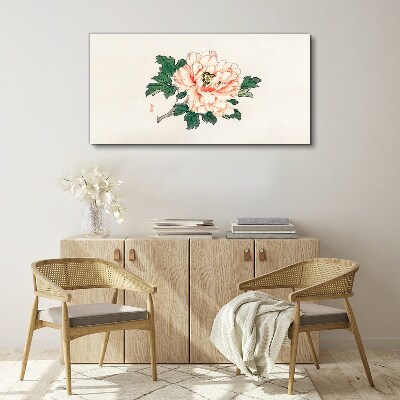 Foto op canvas Bloemenschoonheid in delicate tinten