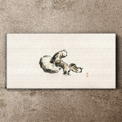 Schilderij op doek Sensuele vormen van de natuur