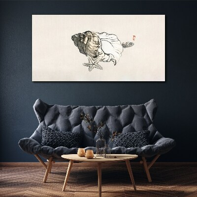 Foto op canvas Zeesterrenschelp