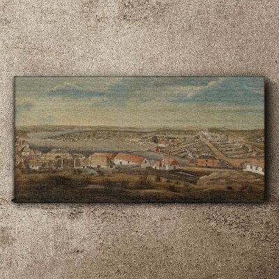 Canvas schilderij Sydney 1800
