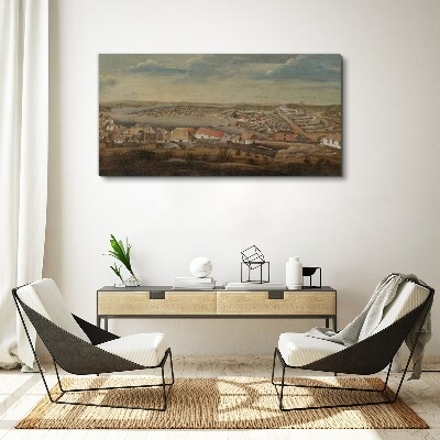 Canvas schilderij Sydney 1800