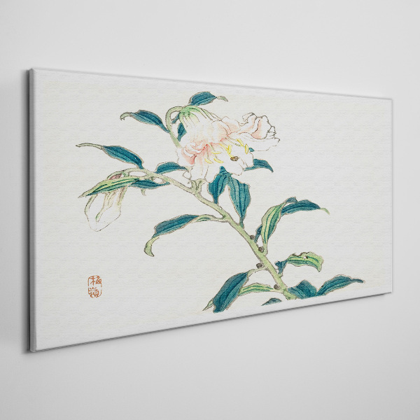 Foto op canvas Bloemen elegantie