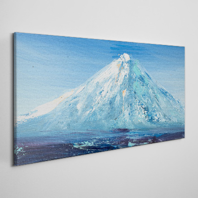 Foto op canvas Top in blauwe tinten