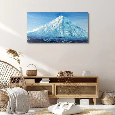 Foto op canvas Top in blauwe tinten