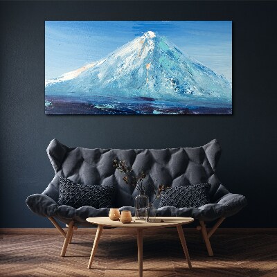 Foto op canvas Top in blauwe tinten