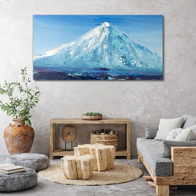 Foto op canvas Top in blauwe tinten