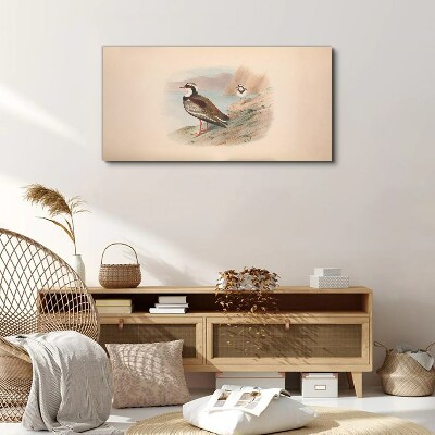 Canvas schilderij Vogels over het water