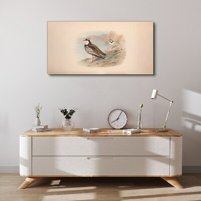 Canvas schilderij Vogels over het water