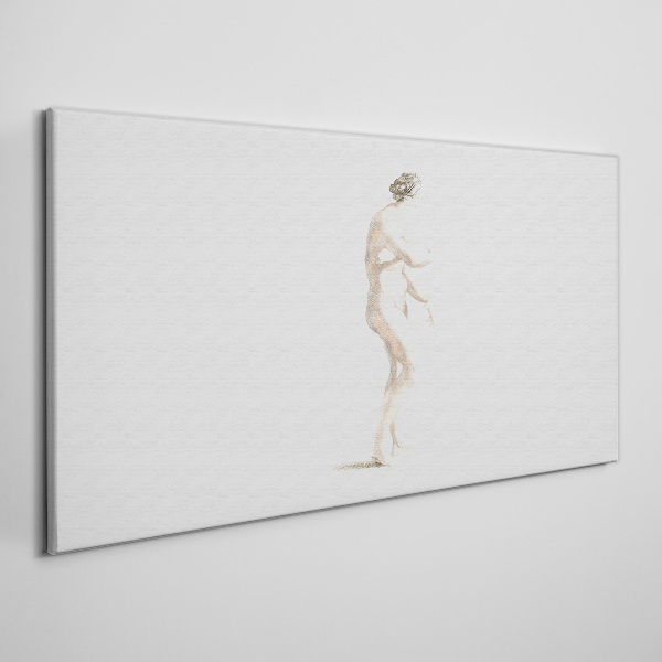 Canvas schilderij Zachtheid in beweging