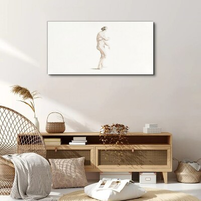 Canvas schilderij Zachtheid in beweging