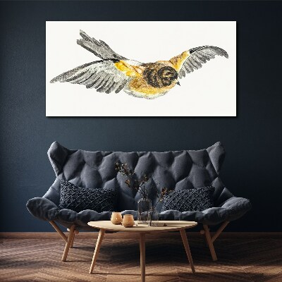 Foto op canvas De majestueuze vlucht van een vogel