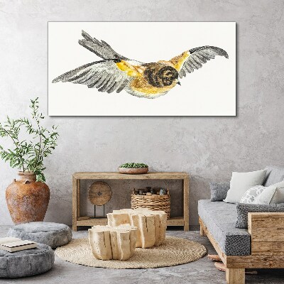 Foto op canvas De majestueuze vlucht van een vogel