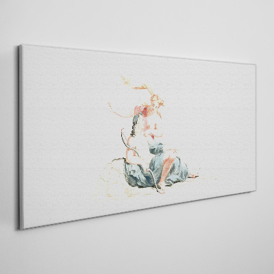 Schilderij op doek Hemel en aarde