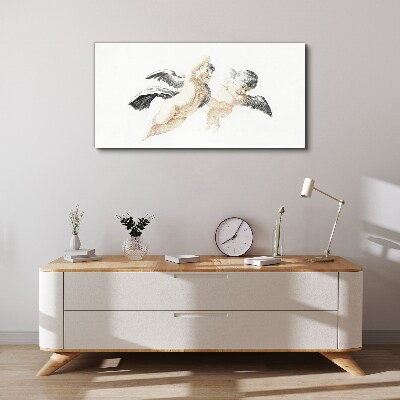 Foto op canvas Engelen in de wolken