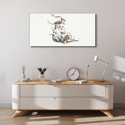 Foto op canvas Mythologische ontmoeting