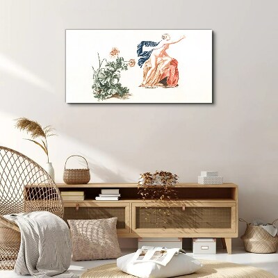 Canvas schilderij De sensualiteit van natuur en kunst