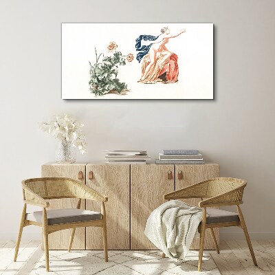 Canvas schilderij De sensualiteit van natuur en kunst