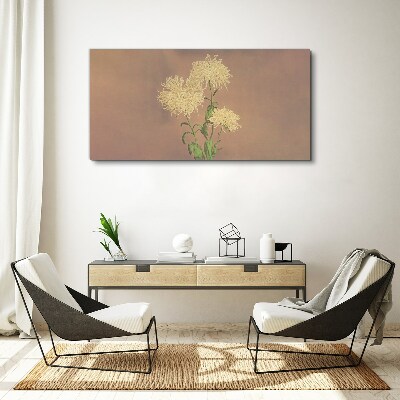 Schilderij op doek Een bloemendroom in pasteltinten