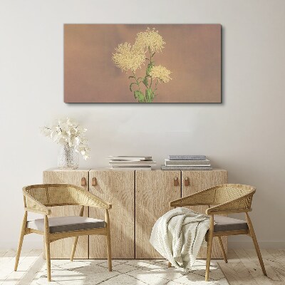 Schilderij op doek Een bloemendroom in pasteltinten