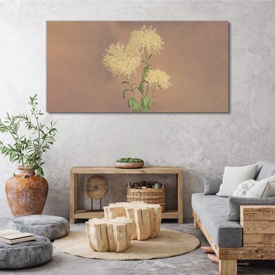 Schilderij op doek Een bloemendroom in pasteltinten