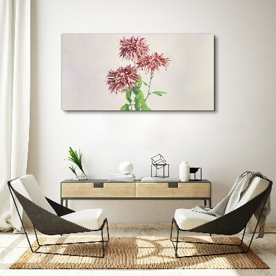 Canvas schilderij Bloemeninspiraties in delicate tinten