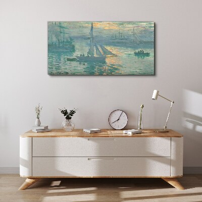 Canvas schilderij Haven van Le Havre