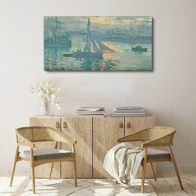 Canvas schilderij Haven van Le Havre