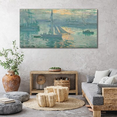 Canvas schilderij Haven van Le Havre
