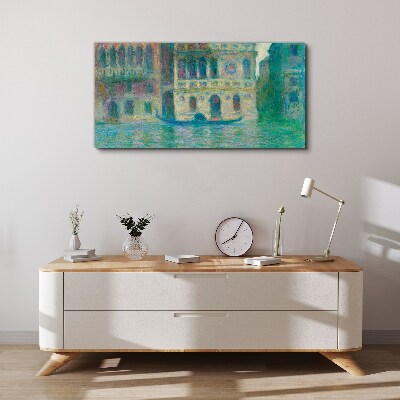 Foto op canvas Venetië in pastelkleuren