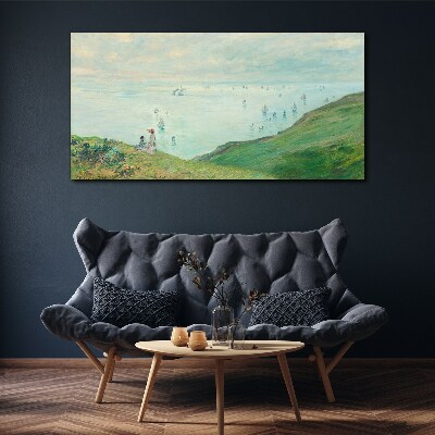 Schilderij op doek Een vredig zeegezicht