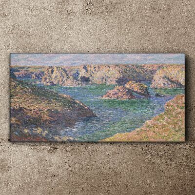 Canvas schilderij Zeelandschap