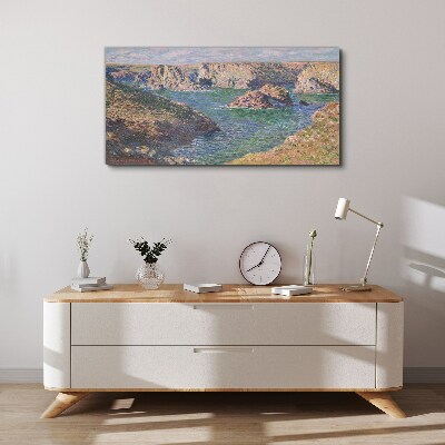 Canvas schilderij Zeelandschap