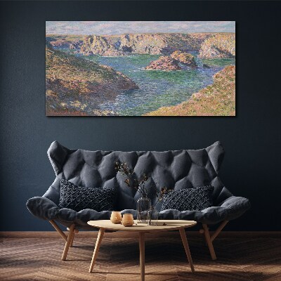 Canvas schilderij Zeelandschap