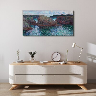 Canvas schilderij Zeekliffen bij daglicht