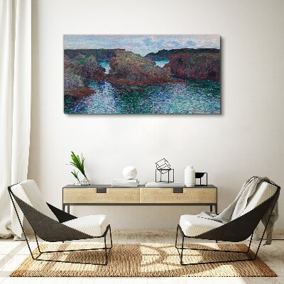 Canvas schilderij Zeekliffen bij daglicht