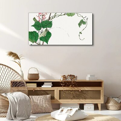 Foto op canvas Bloemen en insecten in harmonie