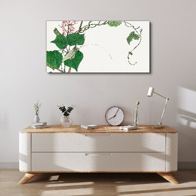 Foto op canvas Bloemen en insecten in harmonie