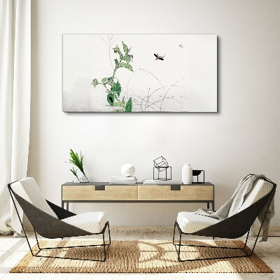 Foto op canvas De delicatesse van de natuur met een vlinder