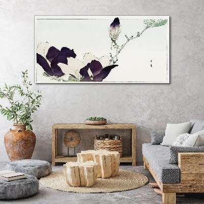 Foto op canvas Bloemenschoonheid in delicate tinten